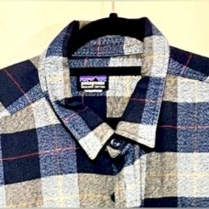 PATAGONIA Fjord Flannel Shirt - 100% Organic Cotton - Size XXL